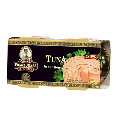 Tuna odrezak u suncokretovom ulju 2x80g